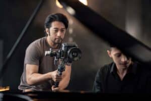 DJI R Vertical Camera Mount hỗ trợ cân bằng máy ảnh