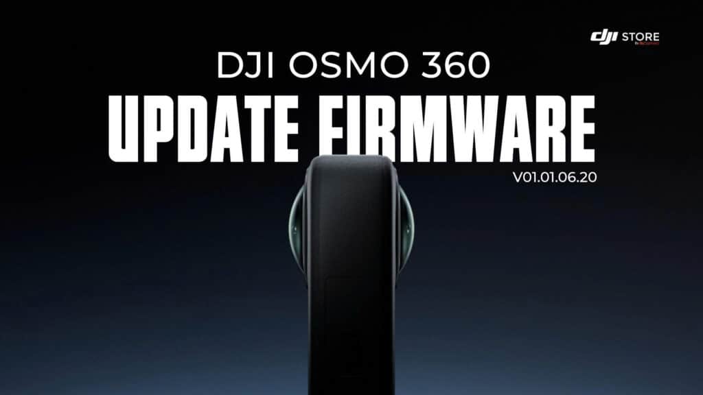 Update Firmware DJI Osmo 360 v01.01.06.20