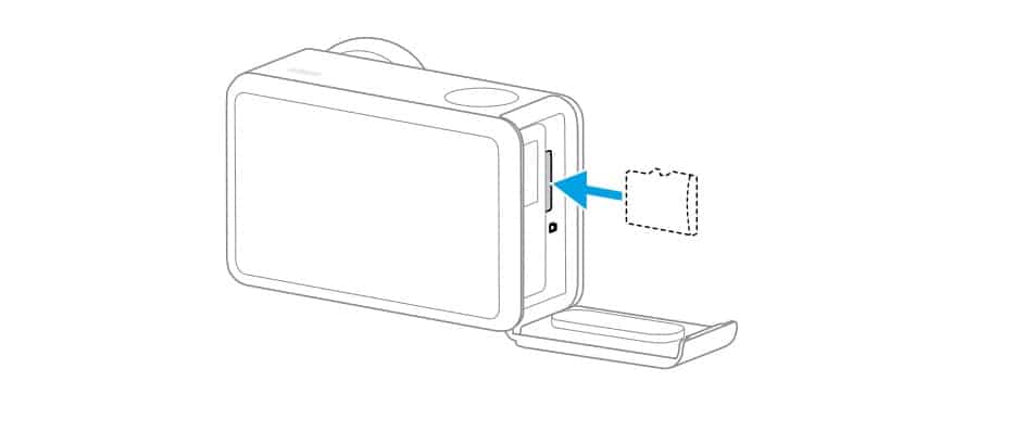 Hướng dẫn lắp bổ sung thẻ nhớ cho DJI Osmo Action 5 Pro