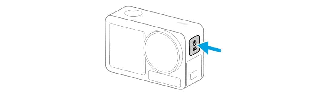 Nút bật DJI Osmo Action 5 Pro