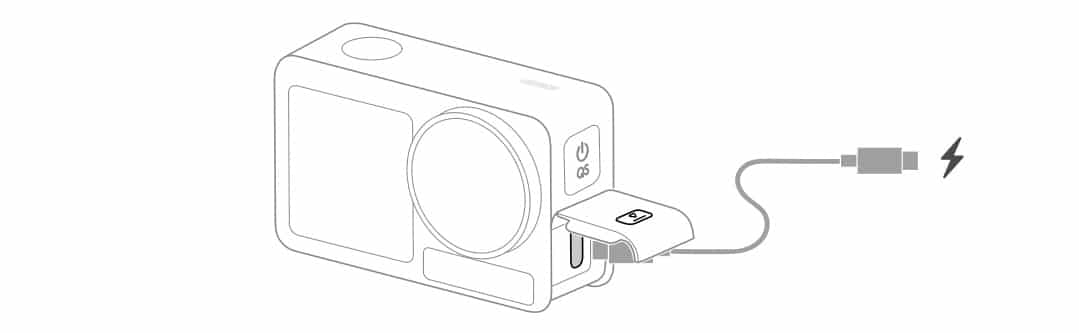 Hướng dẫn sạc DJI Osmo Action 5 Pro