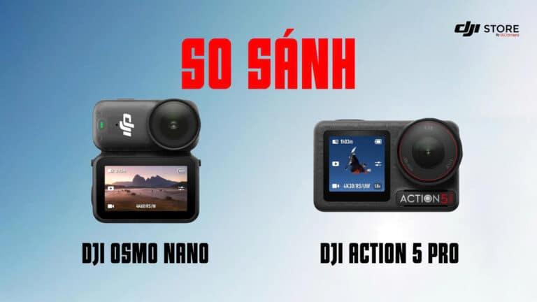 DJI Osmo Nano vs Action 5 Pro