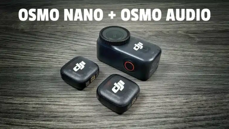 Cách Ghép Nối DJI Osmo Nano vs DJI Osmo Audio