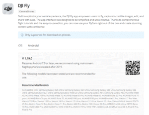 Cách cài đặt và sử dụng DJI Fly trên điện thoại Android