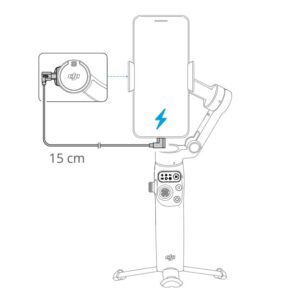 Sạc điện thoại qua gimbal