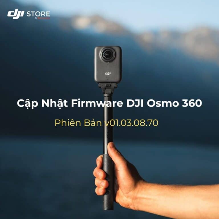 Update Firmware DJI Osmo 360 v01.03.08.70