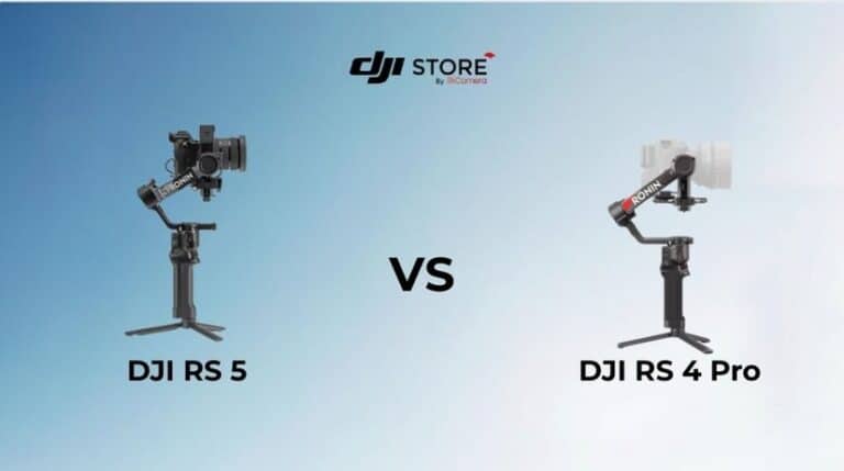 So sánh DJI RS 5 vs DJI RS 4 Pro