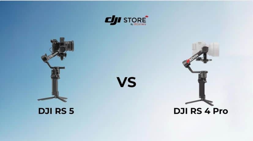 So sánh DJI RS 5 vs DJI RS 4 Pro