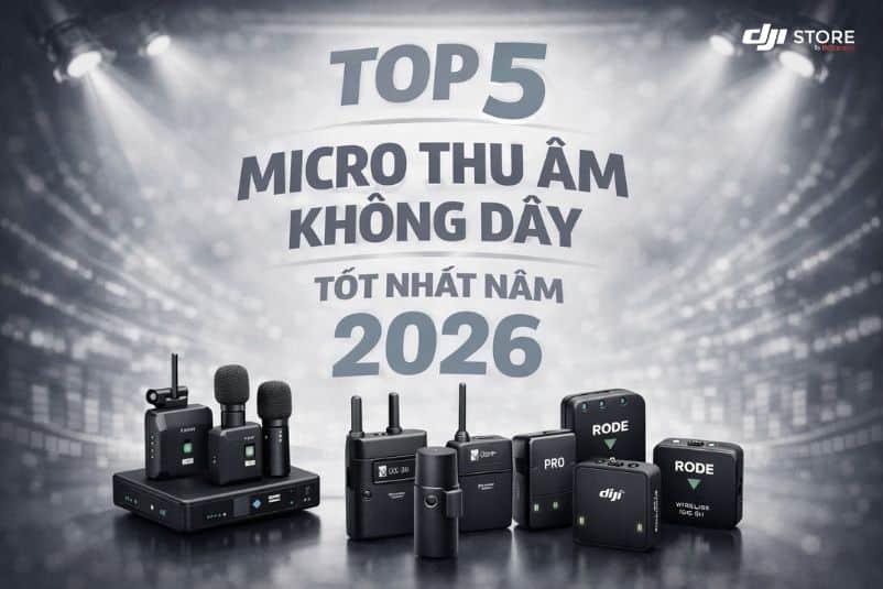 Top 5 Micro Thu Âm Không Dây Tốt Nhất Năm 2025