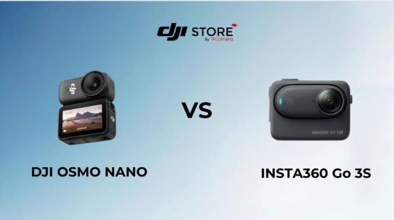 Osmo Nano vs Insta360 Go 3S