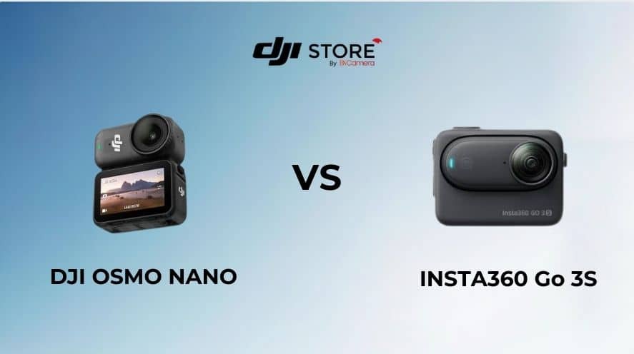 Osmo Nano vs Insta360 Go 3S
