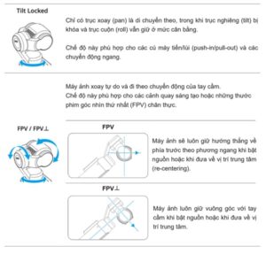 Các chế độ Gimbal