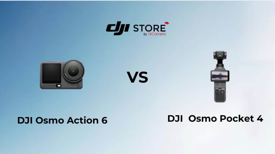 DJI Pocket 4 vs Osmo Action 6