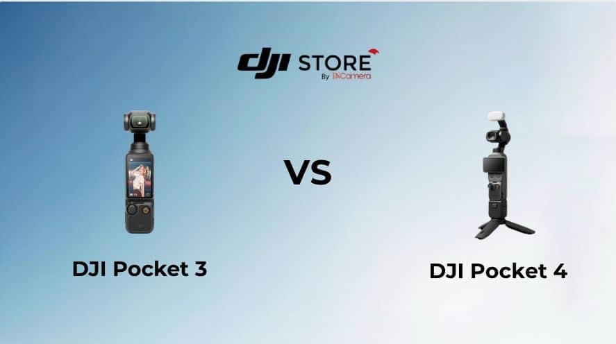 So sánh DJI Pocket 4 và Pocket 3