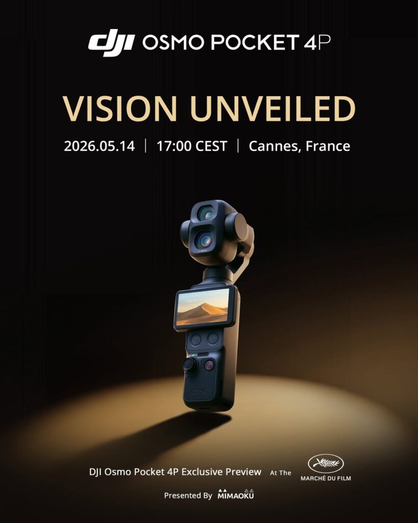 Dji hé lộ Osmo Pocket 4