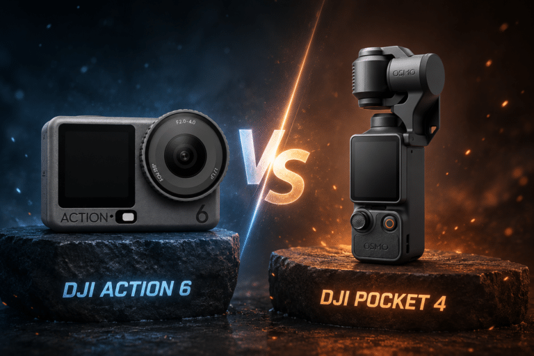 So sánh Pocket 4 vs Action 6