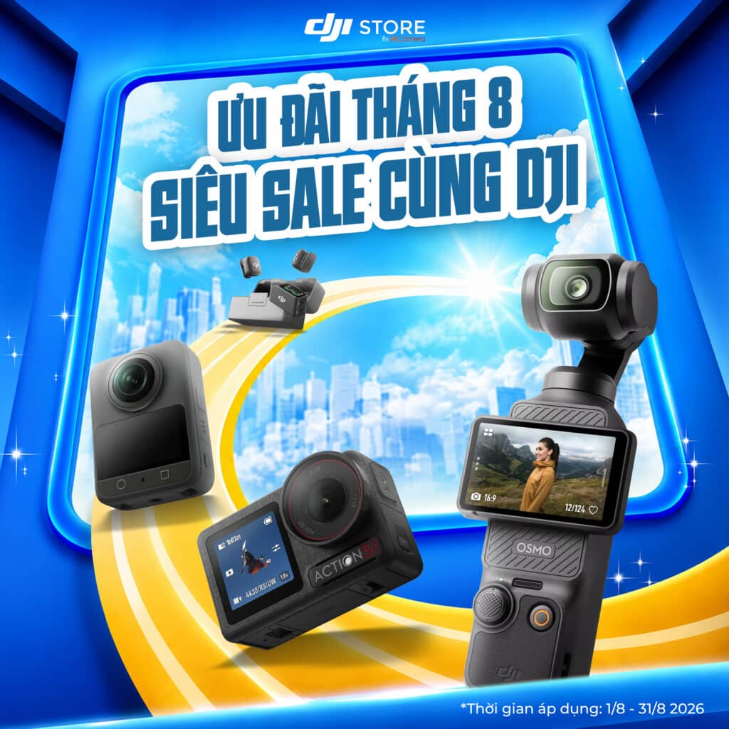 Khuyến Mãi DJI Tháng 8