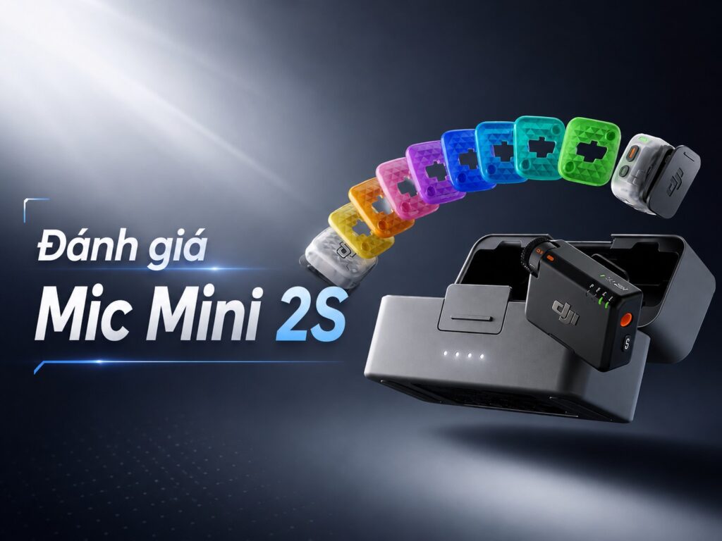 đánh giá DJI Mic Mini 2S