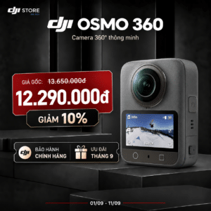 Khuyến mãi DJI tháng 9/2026