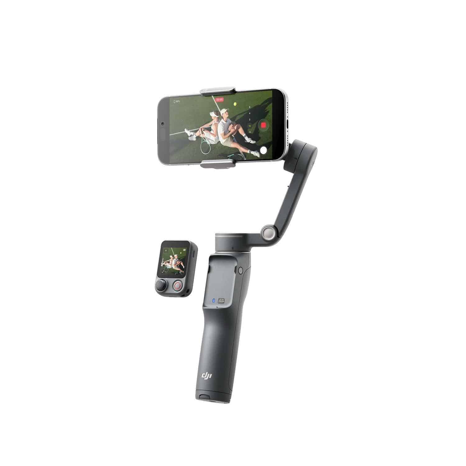 DJI Osmo Mobile 8P với bộ điều khiển Osmo FrameTap tháo rời khỏi tay cầm